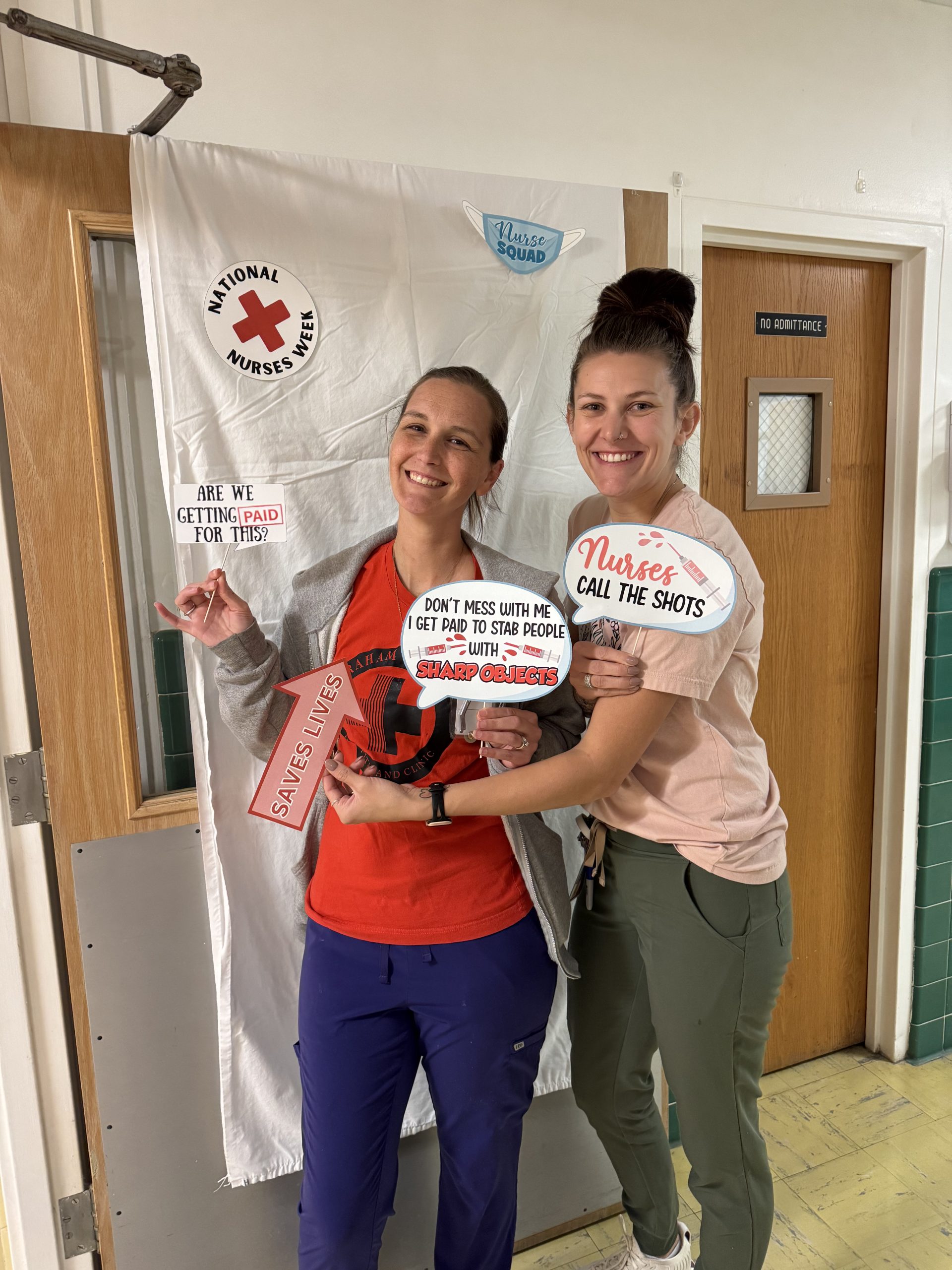 Nurses at GCH
